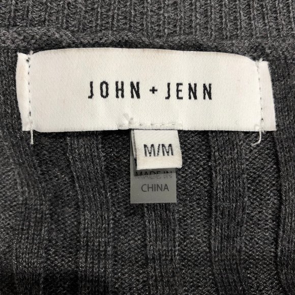 John + Jenn Ribbed Knit Long Sleeve Top - Picture 4 of 4